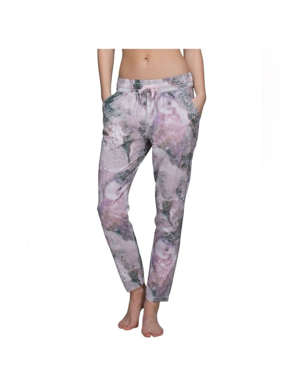 Lululemon Namaskar Jogger Pant 6 Sugar Crush Multi Printed Soft Stretch Tapered